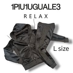1PIU1UGUALE RELAXセットアップ スワロフスキー XXL ブラック - メルカリ