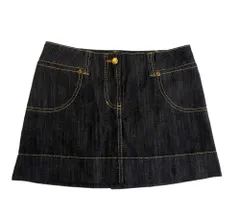 ヴィヴィアンウエストウッド オーヴ総柄 刺繍 ロゴ デニムミニスカート サイズ3 ヴィヴィアンウエストウッド デニムスカート キュロット オーブ 刺繍