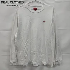 Supreme/シュプリーム Small Box Logo L/S Tee/スモール ボックスロゴ 長袖 Tシャツ/ホワイト/XL