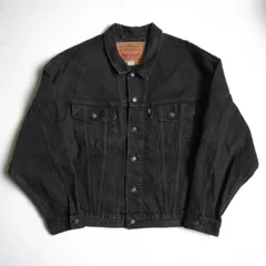 【雰囲気抜群/USA製】 LEVI'S 【70598-4159/後染め ブラックデニムジャケット 】XL リーバイス 25111280