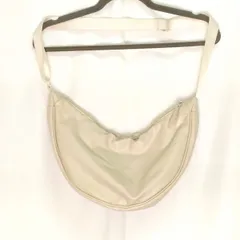 UNIQLO ユニクロ ラウンドミニ ショルダーバッグ ベージュ 〇□