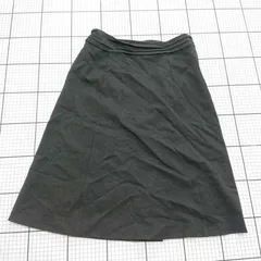 ◇ ⊂ 【ミミグラント】Aラインスカート Lサイズ ブラック系 レディース レディース E  【1509190038972】