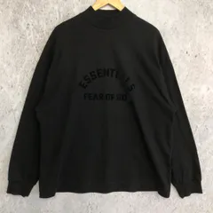 ESSENTIALS エッセンシャルズ ロングスリーブ Tシャツ ブラック XSサイズ 〇◇
