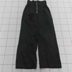 ◇ Θ 【ルエレ Louere】ハイウエストワイドパンツ ブラック系 日本製 レディース E  【1509190049985】