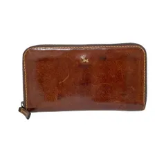 アンリークイール　HENRYCUIR ポーチ オレンジ ステッチ アンリークイール HENRYCUIR ポーチ オレンジ ステッチ アンリー