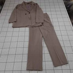 ◇ ⊇ Doula Doula セットアップパンツスーツ ベージュ系 Lサイズ レディース E  【1510230012043】