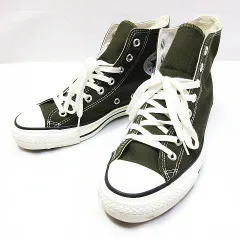 CONVERSE コンバース ALL STAR HI オールスターハイ 1MHR キャンバス スニーカー 7 (25cm) カーキ 靴 メンズ E451MF