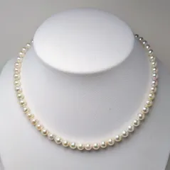 あこや真珠 色.テリ良 6㎜up ネックレス
