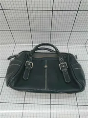 ◇ Θ サマンサタバサ Samantha Thavasa レザー ハンドバッグ ブラック系 レディース E  【1511100000801】