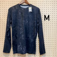 メンズテック カモ ロングスリーブ Tシャツ M（6007731）