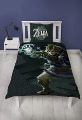 ゼルダの伝説　ティアーズ　オブ　ザ　キングダム　リンク　シングル　掛け布団カバー+枕カバーセット　寝具カバーセット