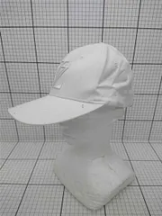 ◇ Θ バザール VARZAR ロゴ刺繍キャップ ホワイト系 フリーサイズ メンズ E  【1511100007138】