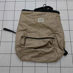 ◇ Θ フレドリックパッカーズ FREDRIK PACKERS ナイロンリュック ベージュ系 メンズ E  【1511100009903】