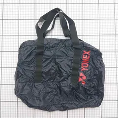 ◇ Θ ヨネックス YONEX ナイロン トートバッグ ブラック系 男女兼用 E  【1511100014136】