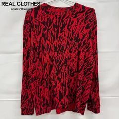 Supreme/シュプリーム【22AW】Drip Thermal/ドリップサーマル 長袖Tシャツ/ブラック/レッド/L