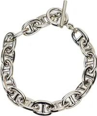 フランスのからの香りが…船の錨が結ぶ品格と安定｜シルバー925アンカーチェーンブレスレット シェーヌダンクルの鎖〈ラグジュアリー仕様〉