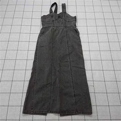 ◇ Θ ワンアフターアナザーナイスクラップ デニムキャミワンピース グレー系 レディース Fサイズ E  【1511110049548】