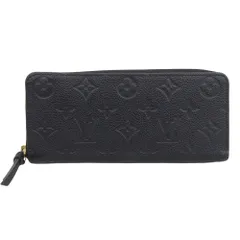 【本物保証】 超美品 ルイヴィトン LOUIS VUITTON モノグラム アンプラント ポルトフォイユ クレマンス M60171 ラウンドファスナー長財布