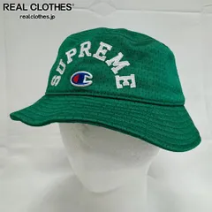 Supreme×Champion/シュプリーム×チャンピオン【24SS】Mesh Crusher Hat/メッシュ クラッシュ バケットハット/グリーン