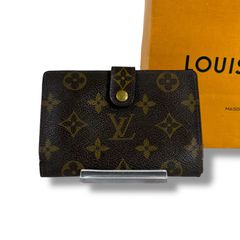 kk ルイヴィトン　LOUIS VUITTON ポルトフォイユ　ヴィエノワ　二つ折り財布　モノグラムレザー　ブラウン　M61663