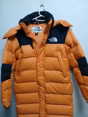 レディースダウン (THE NORTH FACE ザノースフェイス ロング丈ダウンジャケット) 90サイズ 状態良し