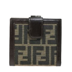 美品 フェンディ ズッカ カードケース 名刺入れ ヴィンテージ 16819