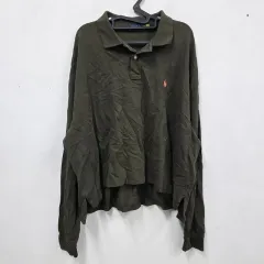 正規品/L ラルフローレン レディース カラ 長袖Tシャツ EE