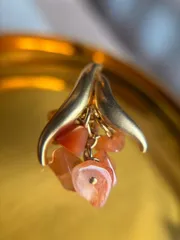 Vintage 天然石 ブローチ