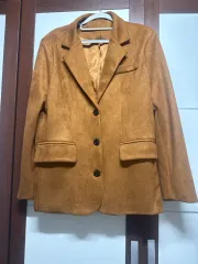 Single ブラウン スウェード ジャケット