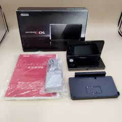 【D27847】Nintendo 任天堂 ニンテンドー3DS 本体 CTR-001 コスモブラック　ジャンク