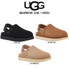 (SALE)UGG(アグ)レディース ゴールデンスター クロッグ サンダル シューズ スリッポン サボ プラットフォーム 厚底 軽量 調節可能 GOLDENSTAR CLOG 1138252