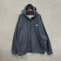 ナイキ カジュアル 刺繍 ロゴ 起毛 フードジップアップ XXL A02402