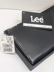 新品未使用でLee 長財布 未使用 ブルー（ダークブルー）720-8283 03LEE リー 高級 イタリアンレザー ラウンドファスナー 長財布