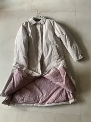 66-55新品状態ハイクオリティグースダウンコート暖かいです