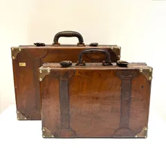 2025年最新】革 トランク アンティークの人気アイテム - メルカリ