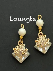 3582ラスト‼️パールピアス 樹脂ピアス