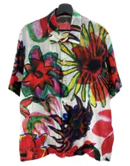 アワーレガシー OUR LEGACY BOX SHIRT SHORTSLEEVE ボックス シャツ ローズ 花柄 半袖 M2222BM サイズ 48 半袖シャツ 総柄 マルチカラー 104MT-2334