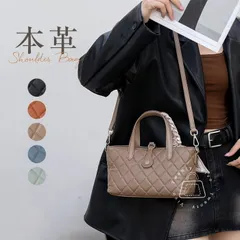 キルティング バッグ 斜めがけ 本革 レディース ショルダーバッグ くすみカラー 本革バッグ 2way 牛革 チェーンバッグ ミニショルダーバッグ ポシェット 小さめ ハンドバッグ シンプル 大人 可愛い レザー かわいい おしゃれ きれいめ