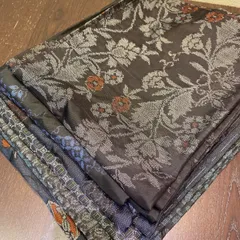 【まとめ売り】正絹大島紬羽織道行8枚 リメイク素材　ハンドメイド向け