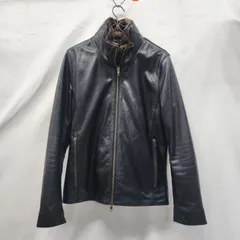 Liugoo Leathers 　ラムレザー　シングルライダースジャケット　ブラック　サイズS