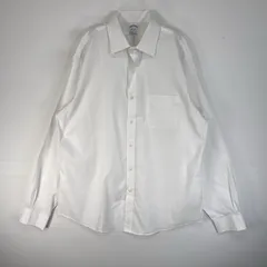 古着 ブルックスブラザーズ Brooks Brothers 長袖シャツ REGENT カラーステイ 胸ポケ L  ホワイト系 無地 メンズ