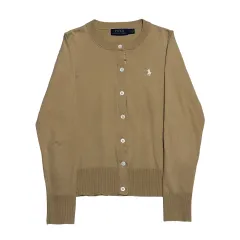 S ポロラルフローレン レディース ベイジ(ベージュ) ラウンドネック カーディガン