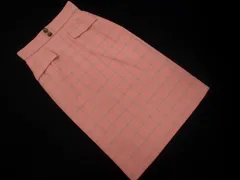 31 Sons de mode トランテアンソンドゥモード チェック タイト スカート size38/ピンク ■■ レディース