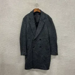 ZARA ザラ カジュアル ダブルボタン ロング コート ジャケット S A02418