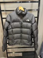 (S) THE NORTH FACE ザノースフェイス 700 ヌプシ ダウン ブラック 9 9
