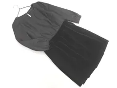 NATURAL BEAUTY BASIC ナチュラルビューティーベーシック ドッキング ワンピース sizeL/黒 ◇■ レディース