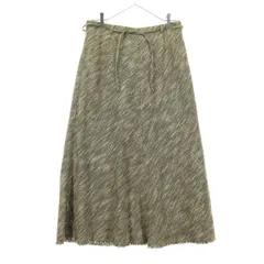 美品 Eddie Bauer エディーバウアー ロング丈 スカート ブラウン レディース 古着