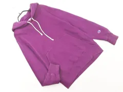 Champion チャンピオン ロゴ カンガルーポケット プルオーバー パーカー sizeM/紫 ◇■ メンズ