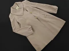 KUMIKYOKU 組曲 ウール100% コート size2/ベージュ ◇■ レディース