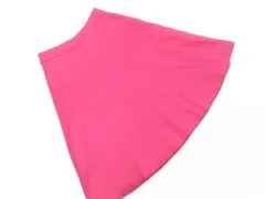 NATURAL BEAUTY BASIC ナチュラルビューティーベーシック ウール混 フレア スカート sizeM/ピンク ◇■ レディース